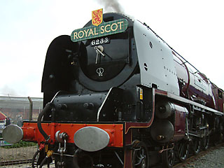 The Duchess in LMS livery